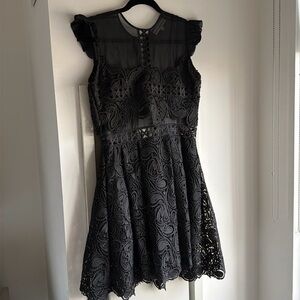 Karina Grimaldi Cocktail Dress in Black M